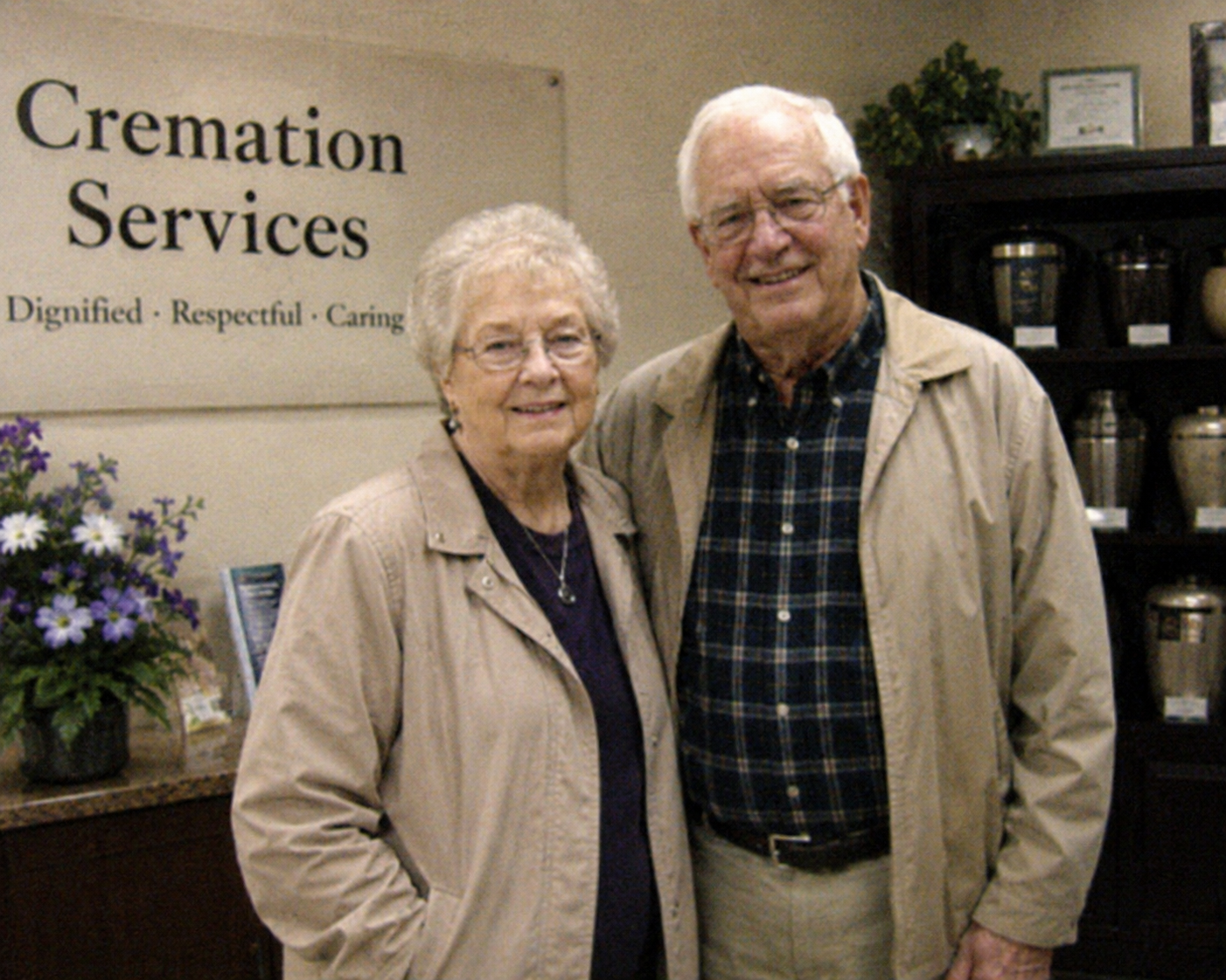 Rachel and Dan, founders of Newark Pet Cremation